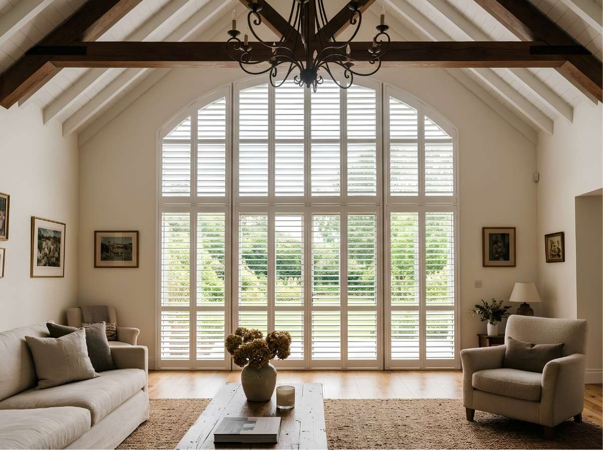 Composite Shutter - Living Room- High Ceiling